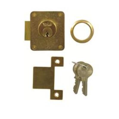 Yale 076 4 Pin Straight Cupboard Springbolt  - 44mm (1.75") Left Hand
