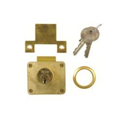 Yale 066 4 Pin Straight Drawer Springbolt  - 22mm cylinder projection