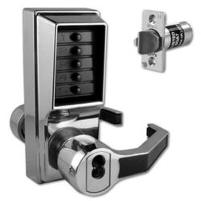 Spring Key Override DORMAKABA Simplex L1000 Series L1041B Digital Lock Lever Operated With ...