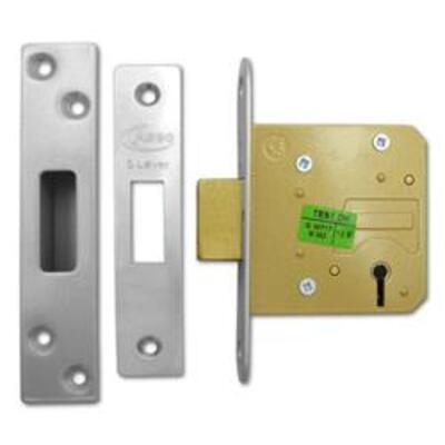 ASEC 5 Lever Deadlock - 64mm SS KD Visi