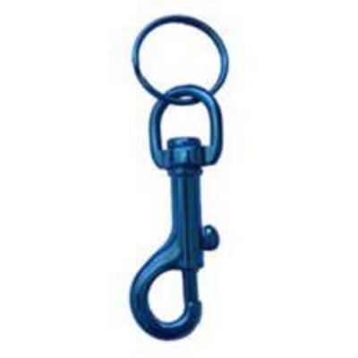 ASEC Metal Kamet Key Ring - Silver - Pack Of 12