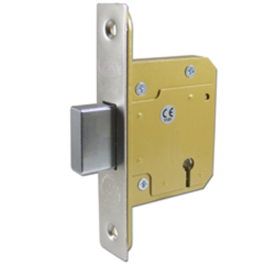 ASEC BS 5 Lever British Standard Deadlock - Keyed alike charge per lock
