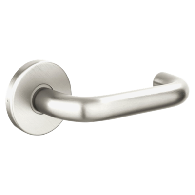 URFIC Easy Click Return To Door Lever - Stainless Steel Effect