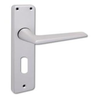 UNION 644 Teal Plate Mounted Lever Furniture - 10380