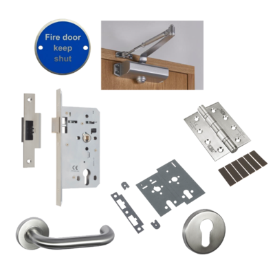 UNION Latch Fire Door Kit - L30315