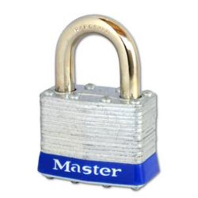 MASTER LOCK Open Shackle Unassembled Laminated Padlock - L15626