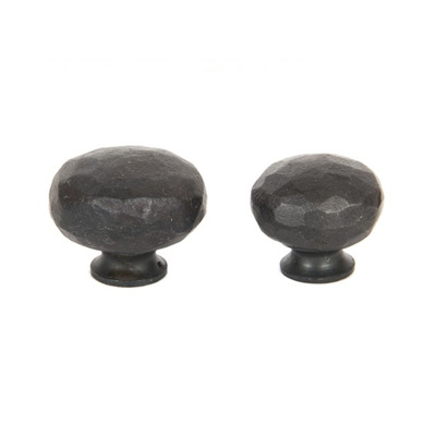 From The Anvil Hammered Cupboard Knob (38mm Or 33mm), Beeswax - 33361 LARGE - 38mm