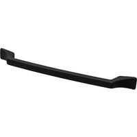 Sirena - Slimline D Shaped Kitchen Door Handle - Matt Black