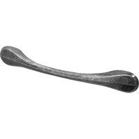 Vira - Bow Cupboard Handle - Antique Silver - Pewter