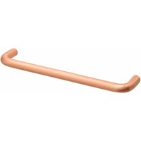 Parla - D Shaped Cabinet Drawer Pulls - Satin Copper