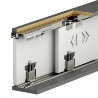 ES-Slide Wardrobe Sliding Door Kit - 4 Door - 4800mm Track - Both Way Soft Close